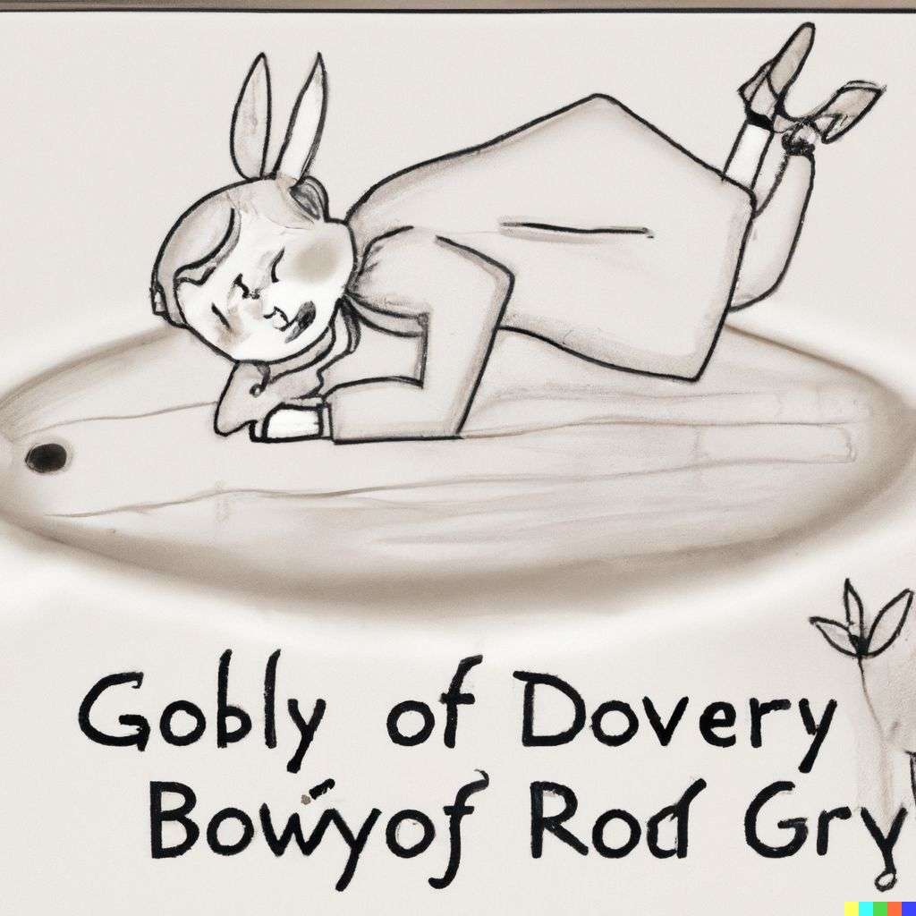 the discovery of gravity, by Beatrix Potter